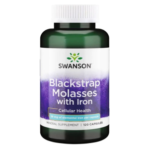 Blackstrap Molasses with Iron, 29mg - 120 caps