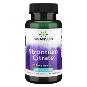 Strontium Citrate, 340mg - 60 caps