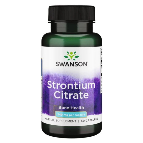 Strontium Citrate, 340mg - 60 caps