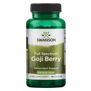 Full Spectrum Goji Berry, 500mg - 60 caps