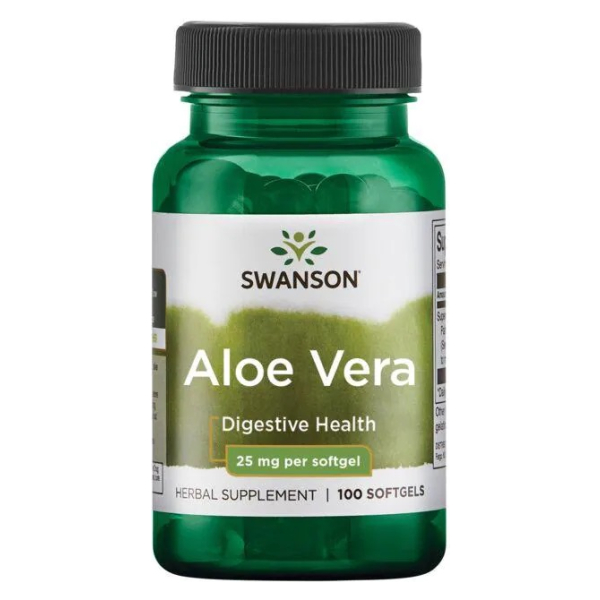 Aloe Vera, 25mg - 100 softgels