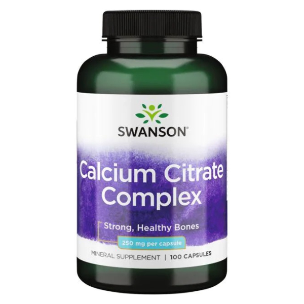 Calcium Citrate Complex, 250mg - 100 caps