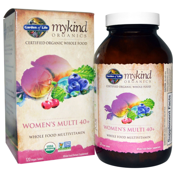 Mykind Organics Women's Multi 40+ - 120 vegan tabs