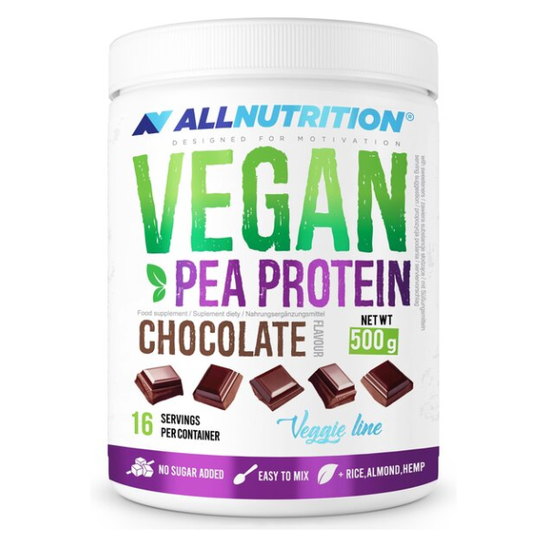 Vegan Pea Protein, Chocolate - 500g