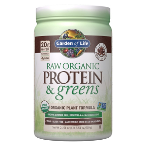 Raw Organic Protein & Greens, Chocolate - 610g