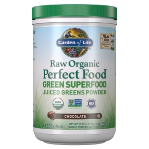 Raw Organic Perfect Food Green Superfood, Chocolate - 570g