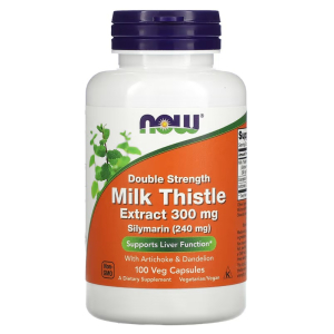 Milk Thistle Extract with Artichoke & Dandelion, 300mg - 100 vcaps