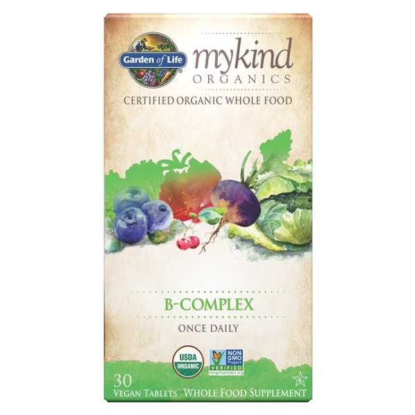 Mykind Organics B-Complex - 30 vegan tabs
