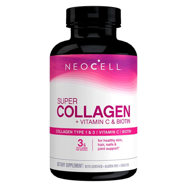 Super Collagen + Vitamin C & Biotin - 180 tabs
