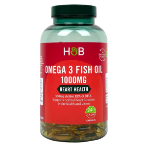 Omega 3 Fish Oil, 1000mg - 240 caps