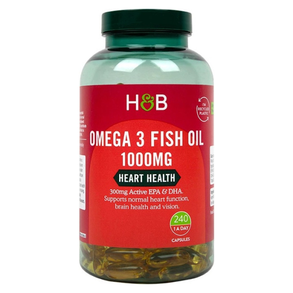 Omega 3 Fish Oil, 1000mg - 240 caps