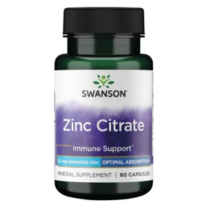 Zinc Citrate, 50mg - 60 caps