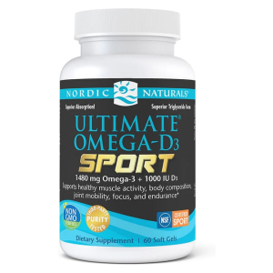 Ultimate Omega-D3 Sport, 1480mg Lemon - 60 softgels