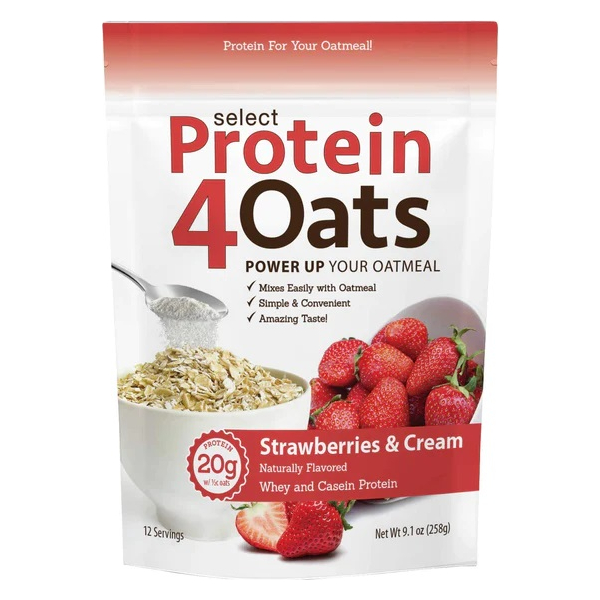 Protein4Oats, Strawberries & Cream - 258g