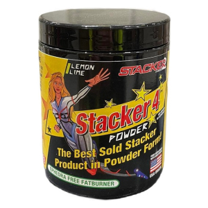 Stacker 4 Powder, Lemon Lime - 150g