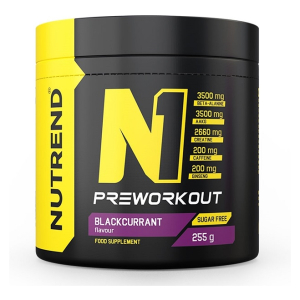 N1 Pre-Workout, Blackcurrant - 255g