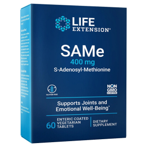 SAMe S-Adenosyl-Methionine, 400mg - 60 enteric coated tabs