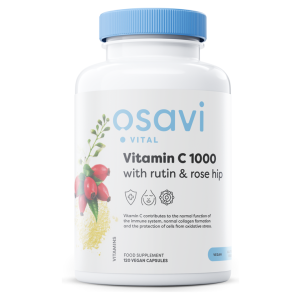 Vitamin C1000 with Rutin & Rose Hip - 120 vegan caps
