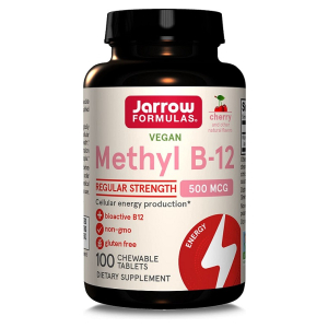 Methyl B-12, 500mcg (Cherry) - 100 chewable tabs