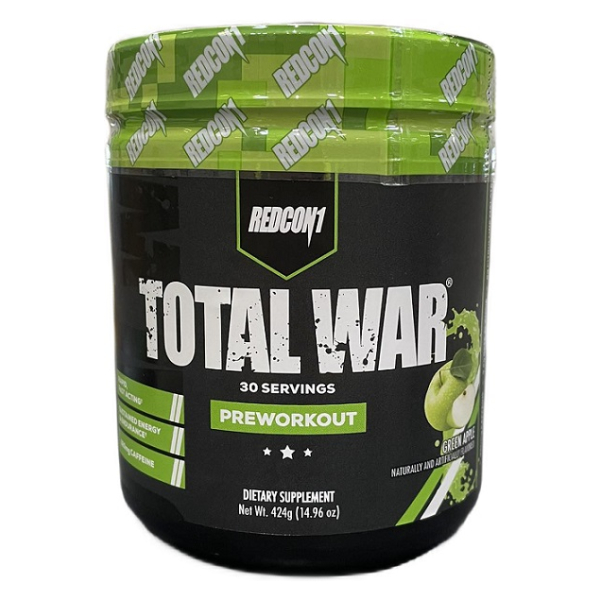 Total War - Preworkout, Green Apple - 424g