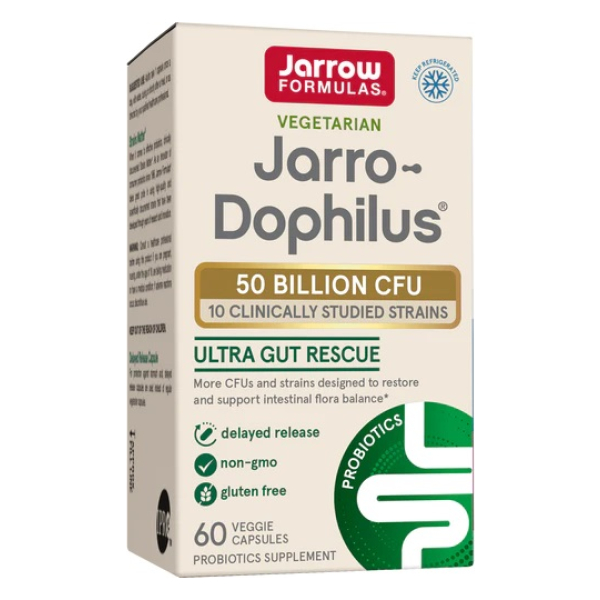 Jarro-Dophilus Ultra Gut Rescue, 50 Billion CFU - 60 vcaps