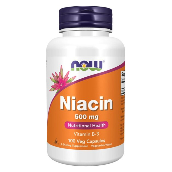 Niacin, 500mg - 100 vcaps