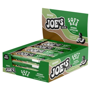Joe's Vegan Soft Bar, Brownie Cappuccino - 12 x 50g