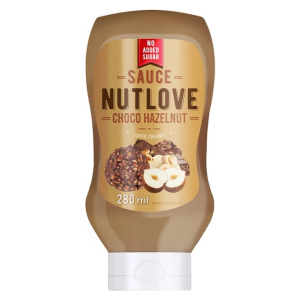 Nutlove Sauce, Choco Hazelnut - 280 ml.