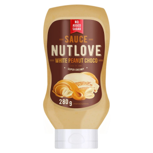 Nutlove Sauce, White Peanut Choco - 280 ml.