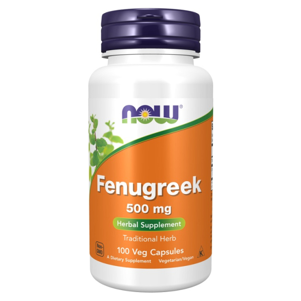 Fenugreek, 500mg - 100 vcaps