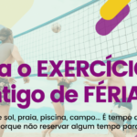 Levar o exercício de férias