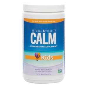 Natural Calm Kids, Mixed Berry - 453g