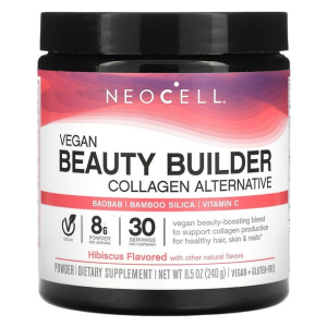 Vegan Beauty Builder Collagen Alternative, Hibiscus - 240g