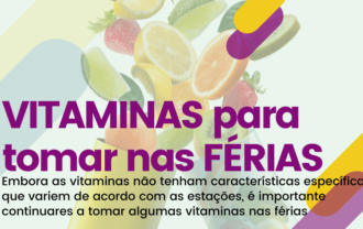 Tomar vitaminas nas férias
