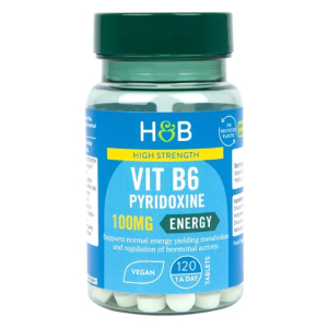 High Strength Vitamin B6, 100mg - 120 vegan tablets