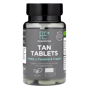 PE Nutrition Tan Tablets - 60 vegan tablets