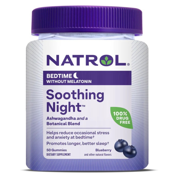 Soothing Night, Blueberry - 50 gummies