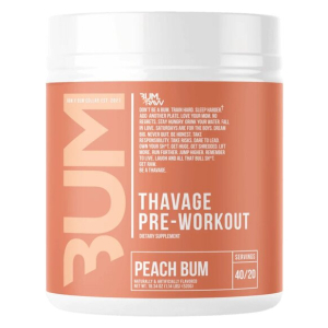 Thavage Pre-Workout, Peach Bum - 520g