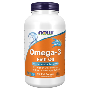 Omega-3 Fish Oil - 200 fish softgels