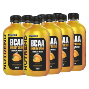 BCAA Energy Drink, Tropical Mango - 8 x 330 ml.