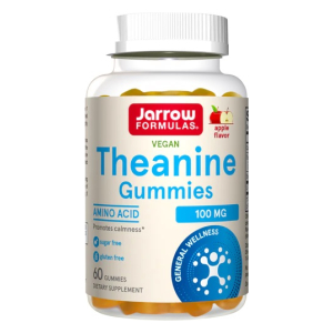 Theanine Gummies, 100mg (Apple) - 60 gummies