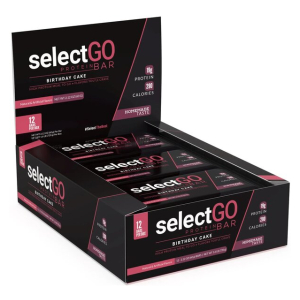 SelectGo Protein Bar, Birthday Cake - 12 x 60g