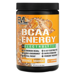 BCAA Energy + Electrolytes, Orange Mango - 333g