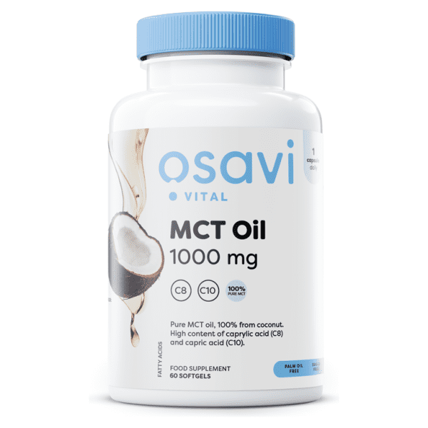 MCT Oil, 1000mg - 60 softgels