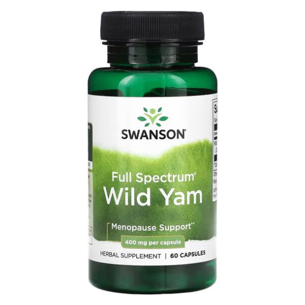 Full Spectrum Wild Yam, 400mg - 60 caps