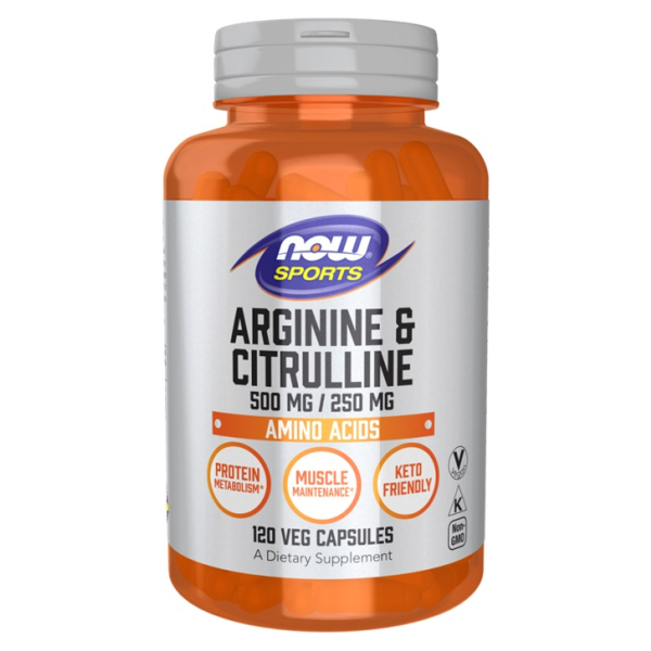 Arginine & Citrulline - 120 vcaps