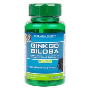 Ginkgo Biloba, 60mg - 60 coated tablets