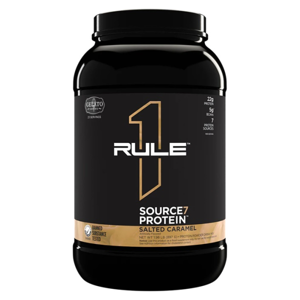 Source7 Protein, Salted Caramel Gelato - 897g