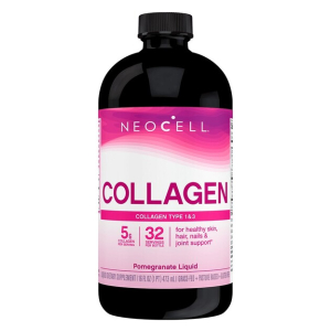 Collagen Type 1 & 3 Liquid, Pomegranate - 473 ml.