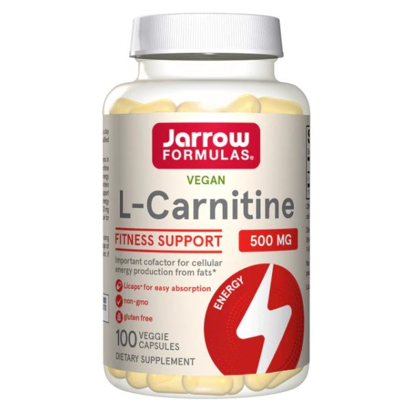 L-Carnitine, 500mg - 100 vegetarian licaps